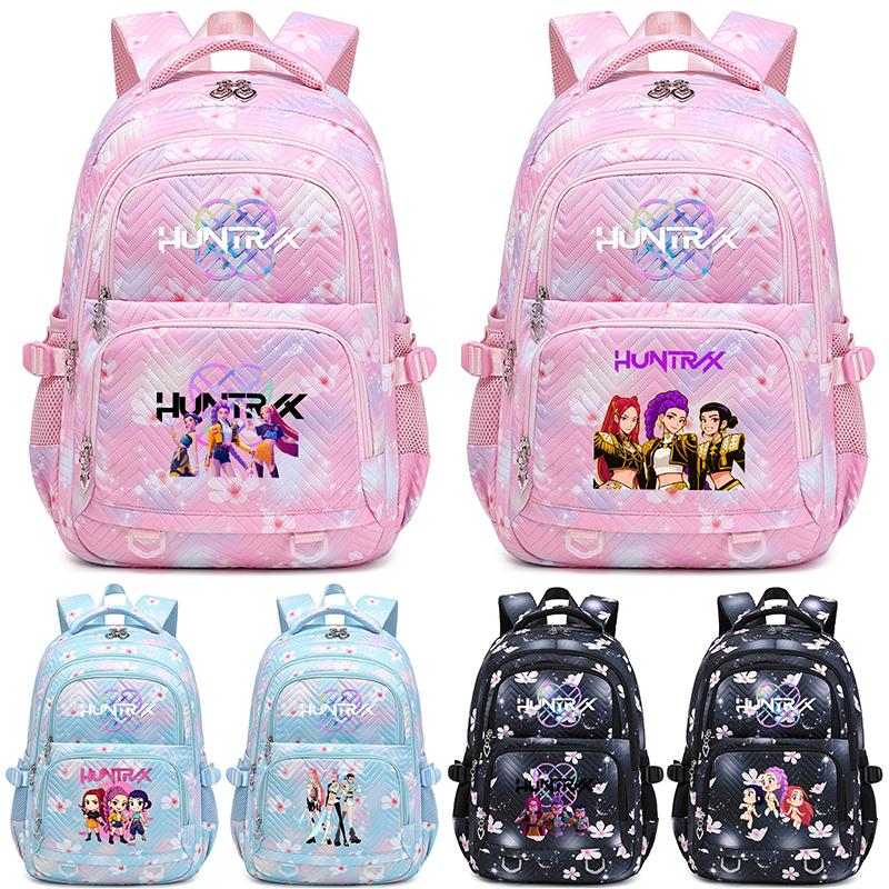 Ainme K-Pop Printed Backpack Student Teenager Bookbag for Boy Girl Schoolbag Kid Gift Women Large Capacity Waterproof Travel Bag Rucksak