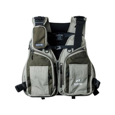 Kamizelka wędkarska Paz Design FTG Stream Vest II ZFV-029 Oliwkowa F