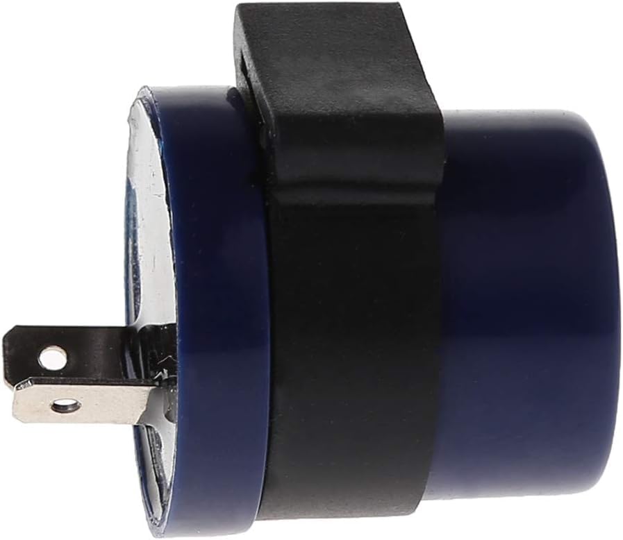 Motorcycle Indicator Relay Flasher 6V To12V 2 Pin Bee Per Flasher Relay Signal LED Indicator Turn Signal