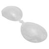 1 Pair Silicone Bra Inserts Water Proof Thickened Reusable Transparent Bra Pads For Swimwear and Str