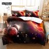 3pcs Duvet Cover Set, 3D Cosmic Planets Bedding Set, Soft Comfortable Breathable Duvet Cover, For Bedroom Guest Room Decor