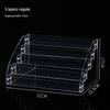 Multi-layer Transparent Cosmetic Organizer for Eyeshadow, Powder, Lipstick, Perfume, and Nail Polish