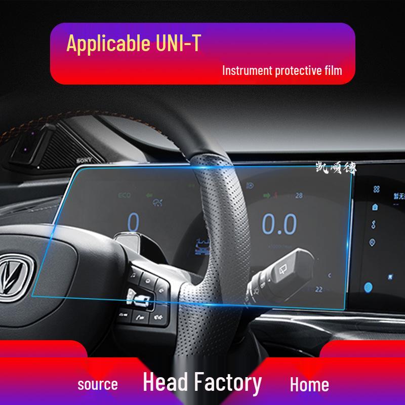 Changan UNIZ/UNIT/UNIV/UNIK Navigation & Console Protective Tempered Film