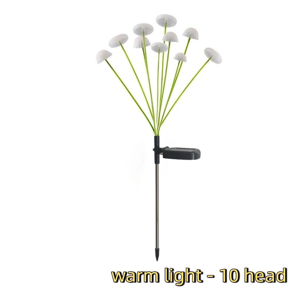 10LED Light Source Solar Jellyfish Light Silicone Material Waterproof Lawn Lamp Yard Atmosphere