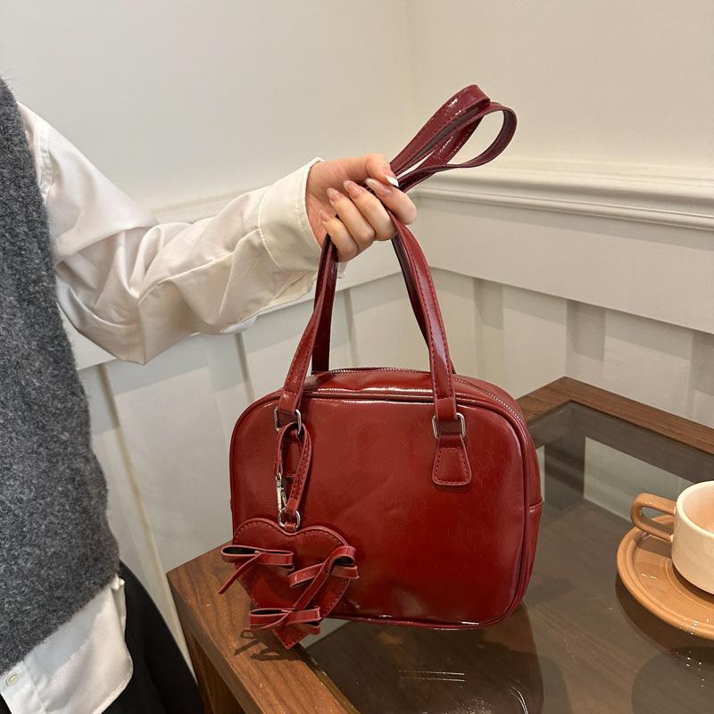 Premium sense retro super fire small bag women's 2025 new foreign style versatile single shoulder underarm bag portable tote bag