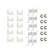 P022054280 Seilzugstarter Reparaturteile-Set mit 10 Klinken- und Feder-Sets, Starter-Servicekomponenten für PB‑9010 EB810 Regelmäßige Wartung, Ersatzversorgung,