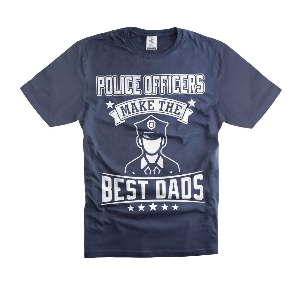 Men s Police Officer Shirt - Police Officers Make the Best Dads Tee dad gifts Unisex T-Shirt S