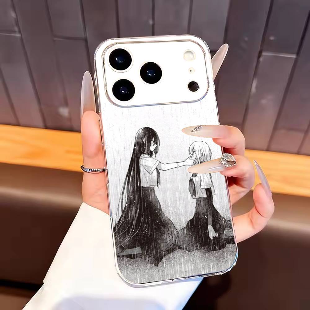 This Monster W-Wants to Eat Me Phone Case For iPhone17,16,15,14,13,12,11 Plus,Pro Max Soft Transparent Cover