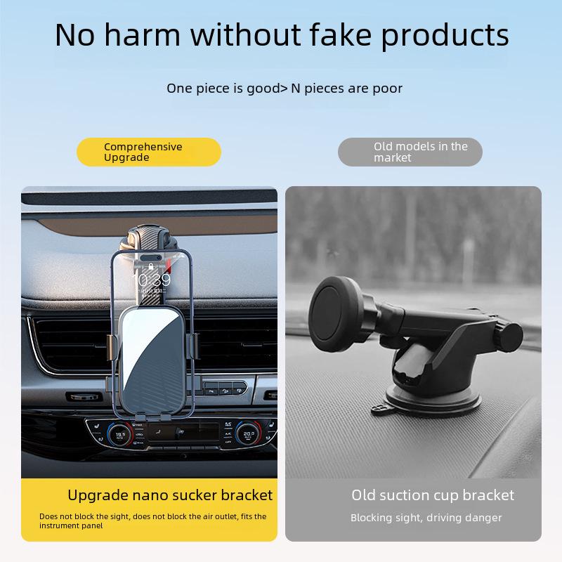 Supporto Universale Nano Flessibile per Telefono da Auto con Ventosa