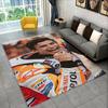 Racing moto Rafael Marquez Non-Slip Area Rug for Living Room,Bedroom,Playroom,Soft Carpet Floor Mat Home Decor Rug Kids Room