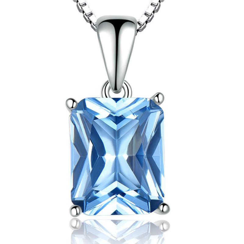 Gica Gema Jewelry S925 Sterling SilverHot-selling Geometry Classic Pendant Necklace  For Women Fine High Grade Jewelry Gift To Valentine's