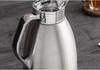 European Style 304 Stainless Steel Double-Layer Vacuum Thermos Flask, Large Capacity Roman Pot for Home Use, Anti-Scald.