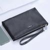Men'S Soft Leather Wallet Long Purse Men Clutch Bag Large Capacity Zipper Wallets