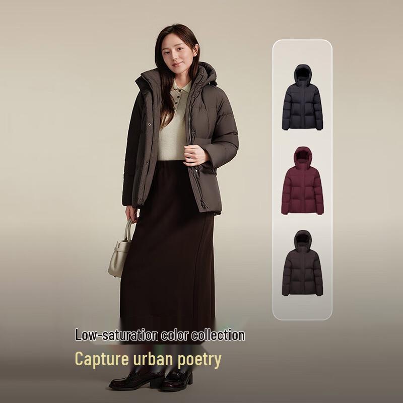 BOSIDENG B250245172 Short Hooded Classic Down Jacket