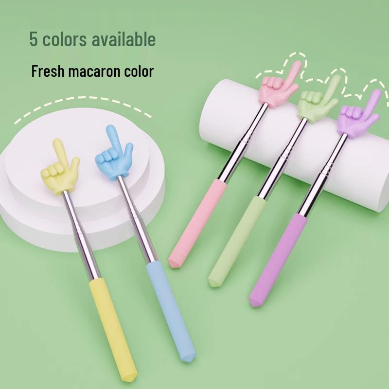 Telescopic Pointing Stick for Kids - Portable Teaching Tool for Home Use, Elementary Students, and Kindergarten