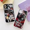 Horor S-scream Dead Phone Cases For IPhone 16 15 14 Plus 13 12 11 Pro Max Matte Oft Bumper Phone Cover