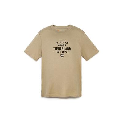 Timberland City Outdoor Printed Logo Casual Breathable Round Neck Short Sleeve T-Shirt Unisex T-Shirt A42W5-DH4