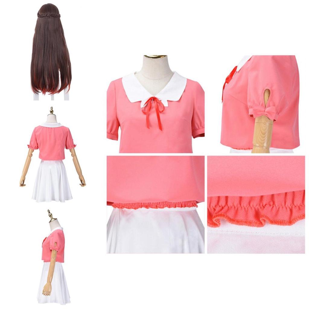 Rent A Girlfriend Ichinose Chizuru/mizuhara Chizuru Cosplay Costume Stylish Short Skirt