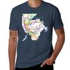 NYC U-Bahn Karte T-Shirt Performance Workout Kurzarm T-Shirt