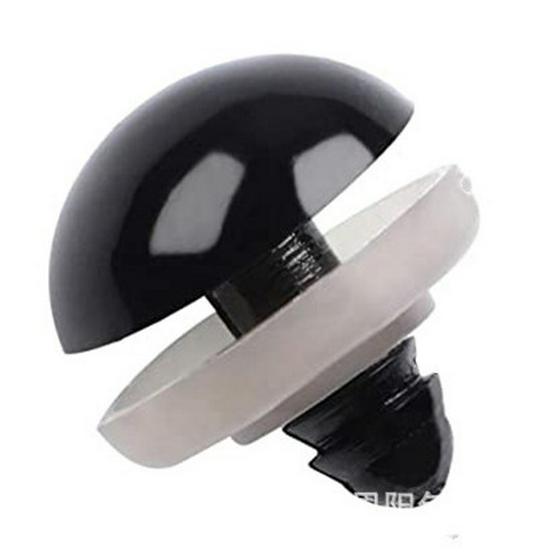 

Вставные черные глаза-бусинки для плюшевых кукол - Пластиковые глазные яблоки для DIY 5mm