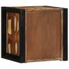 Nightstand Multicolor 40x35x40 Cm Reclaimed Solid Wood