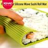 Premium Silicone Sushi Making Kit - Rolling Mat for Beginners and Kids, 8.6 x 7.8 Inch