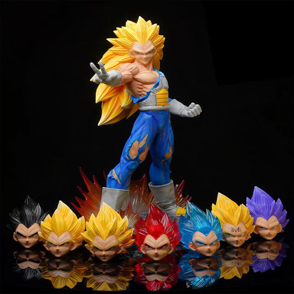 

Аниме Dragon Ball Z 28см Фигурка Восемь Голов Веджета Фигурка Супер Сайян Статуя ПВХ Коллекционная Модель Игрушка Настольное Украшение Подарки