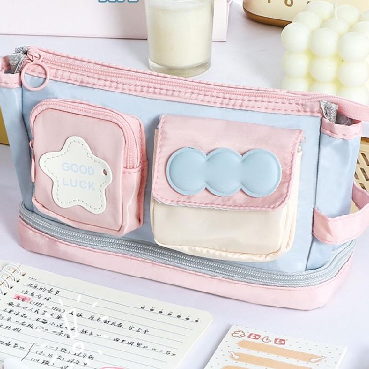 Pencil Case Desktop Accessory Reused Stationeries Storage Pouches Pen Box Pencil Case Organizers Pencil Holders Sleeve