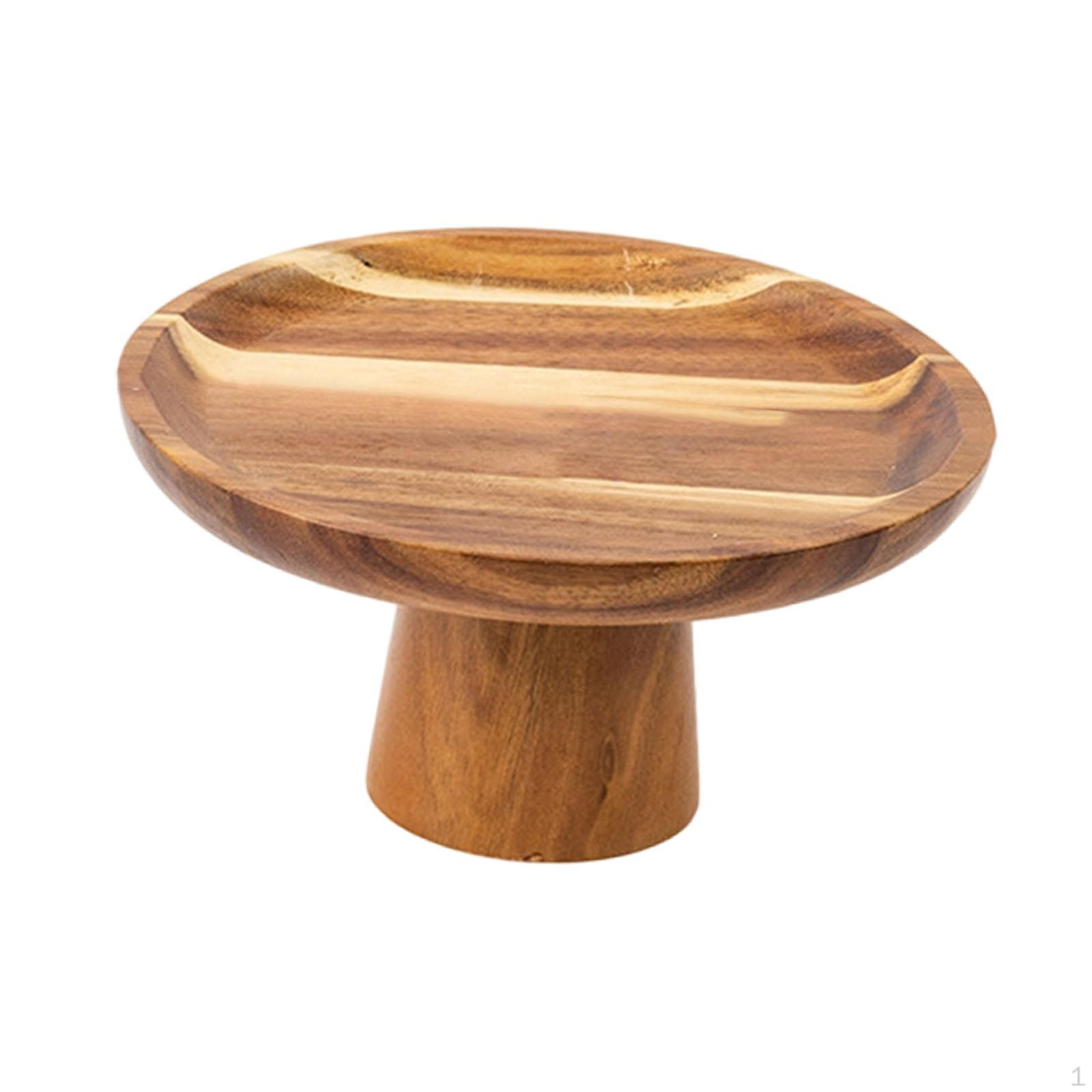 

Cake Stand Appetizers Fruit Plate Portable Dessert Display Pastry Serving Tray for Event 20cm