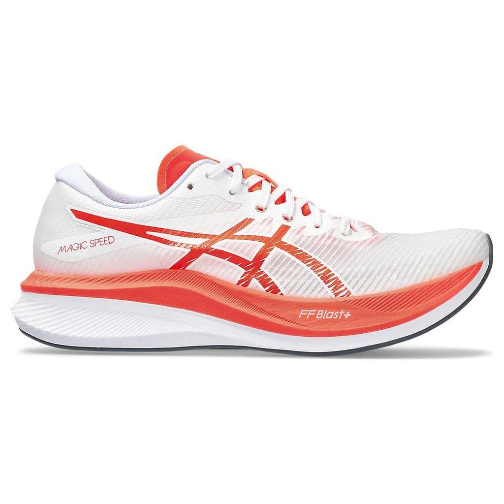 New Asics Magic Speed 3 White Sunrise Red Women's 1012B652-100