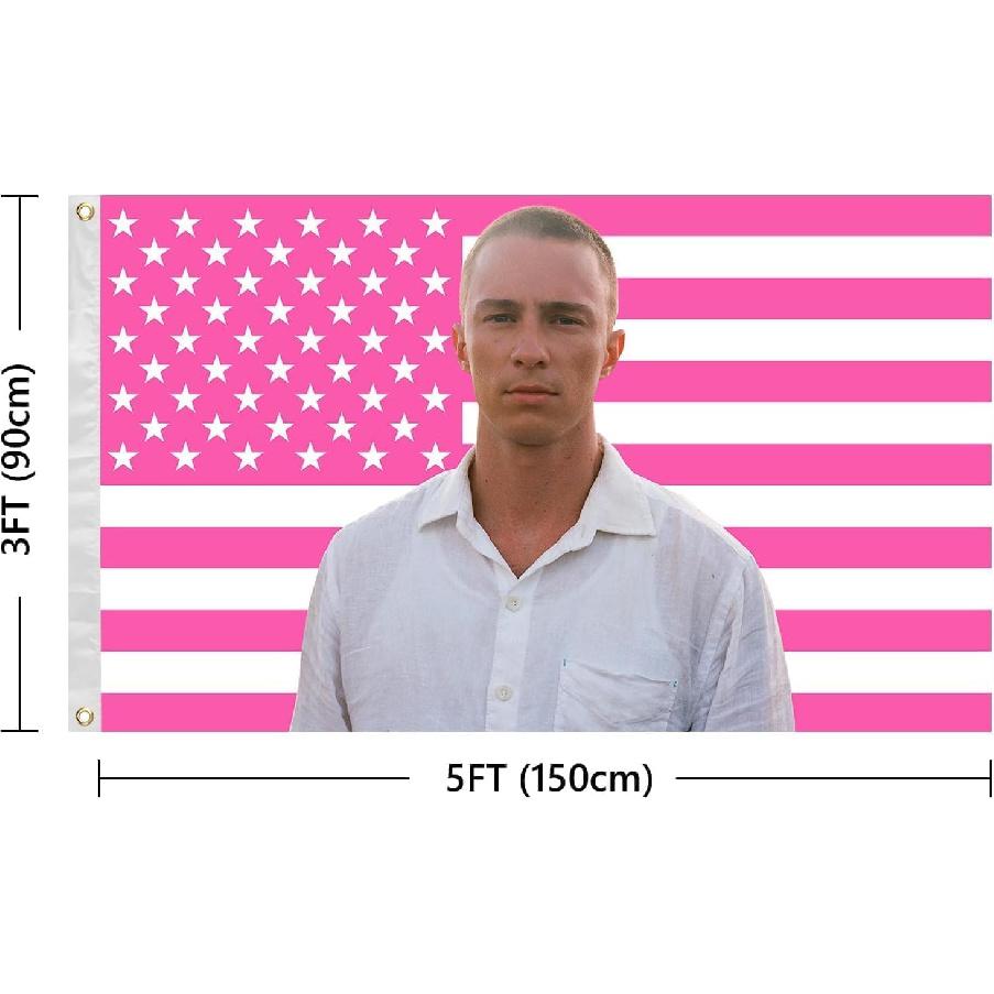 Funny Flags for Drew Starkey Fans Room College Dorm Bedroom Wall Tapestry Decor for Indoor and Outdoor Party Decoration Banner Poster Gift