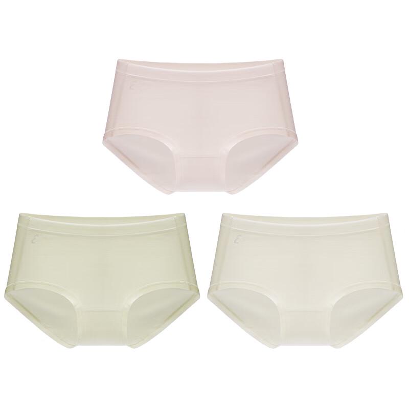Etam Women's Seamless Combed Cotton Mid-Rise Briefs (3-Pack)