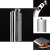 Elegant Portable 7oz Stainless Steel Flask With Embossed Design For Whiskey Lovers
