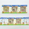Shinchan Crayon Micro Scale Figure with Bracelet Blind Box Toys Kawaii Mini Figurine Anime Figure Collection Girls Charms Gift