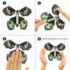 40 Pcs Magic Flying Butterfly, Fairy Flying Toys Rubber Band Powered Wind Up Flying Butterfly Flying Butterfly Cards Butterfly Toy for Book Card