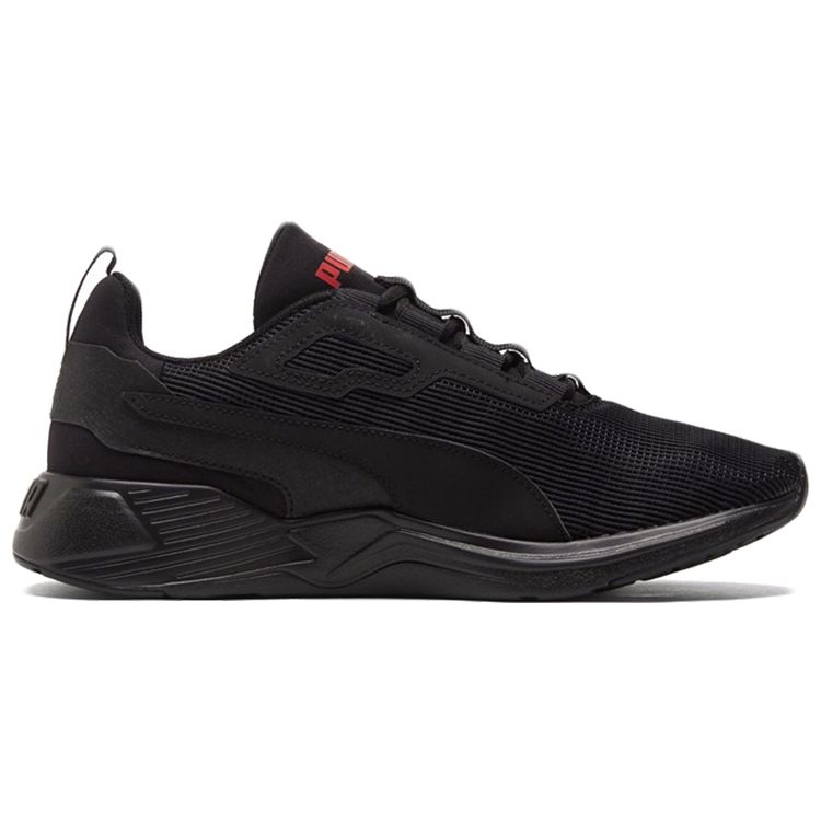Puma Disperse Xt Synthetic Leather Fabric Mesh Comfortable Soft Low Top Lifestyle Casual Shoes Men Sneaker Black Gray Red 193728-12