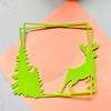 Christmas Deer Metal Cutting Dies Stencils for DIY Scrapbooking Decorative Embossing Paper Cards Template Decor Die Cuts