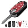 3 Buttons Flip Remote Car Key Shell FOB Case Fit for Giulietta 159 GTA / Alfa Mito Robust Key Replacement Case ShellGood Product