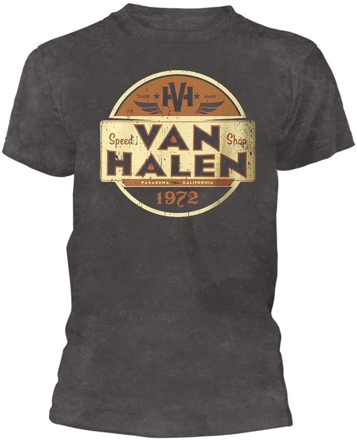 Van Halen Speed Shop T-Shirt Unisex Cotton All Sizes Reprint XL