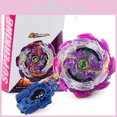 Premium Alloy B-177d Battle Spinning Top Toy Set With Dual Launcher For Endless Fun
