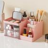Desktop Multi-Grid Cartoon Storage Box for Cosmetics and Stationery