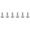 6 Pcs M5 x12.5mm Motorcycle Fairing Bolts Seat Bolt Body Shell Stainless Steel Fairing Screws Kits For Suzuki GSXR600 GSXR750 GSXR1000 GSX1300R