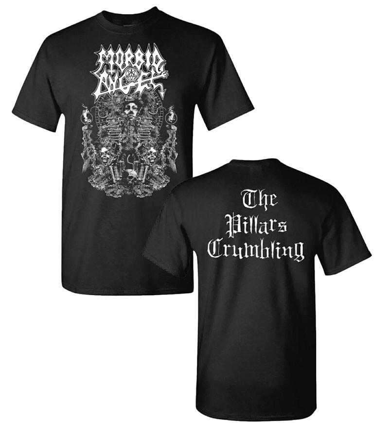 Новая футболка Morbid Angel Pillars are Crumbling Death Metal Altars of Madness M