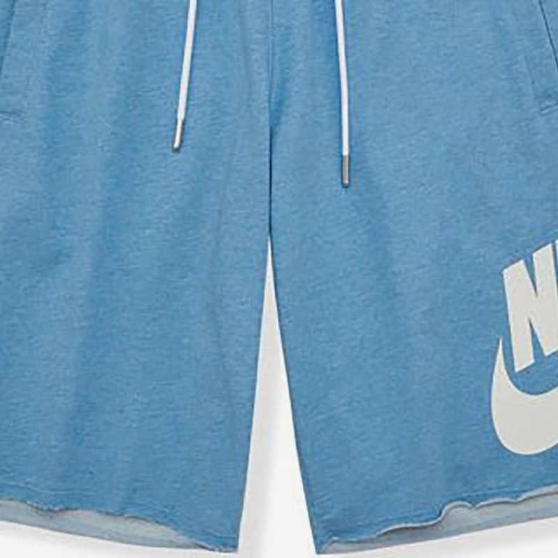 Nike French Terry Shorts With Large Logo Men Bottoms Coastal-Blue AT5268-462