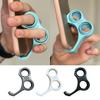 Double Finger Ring Phone Holder, Dual Loop Grip Stand, Anti-Drop Mobile Phone Bracket for iPhone Samsung Universal Smartphone