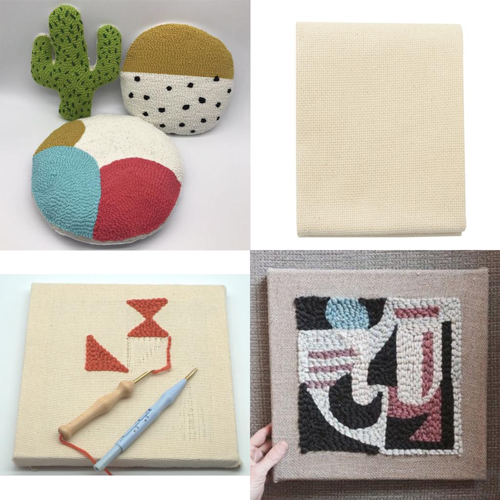 Buy Blank Monk's Cloth Reserve Aida Rug Hooking Punch Needling Sewing