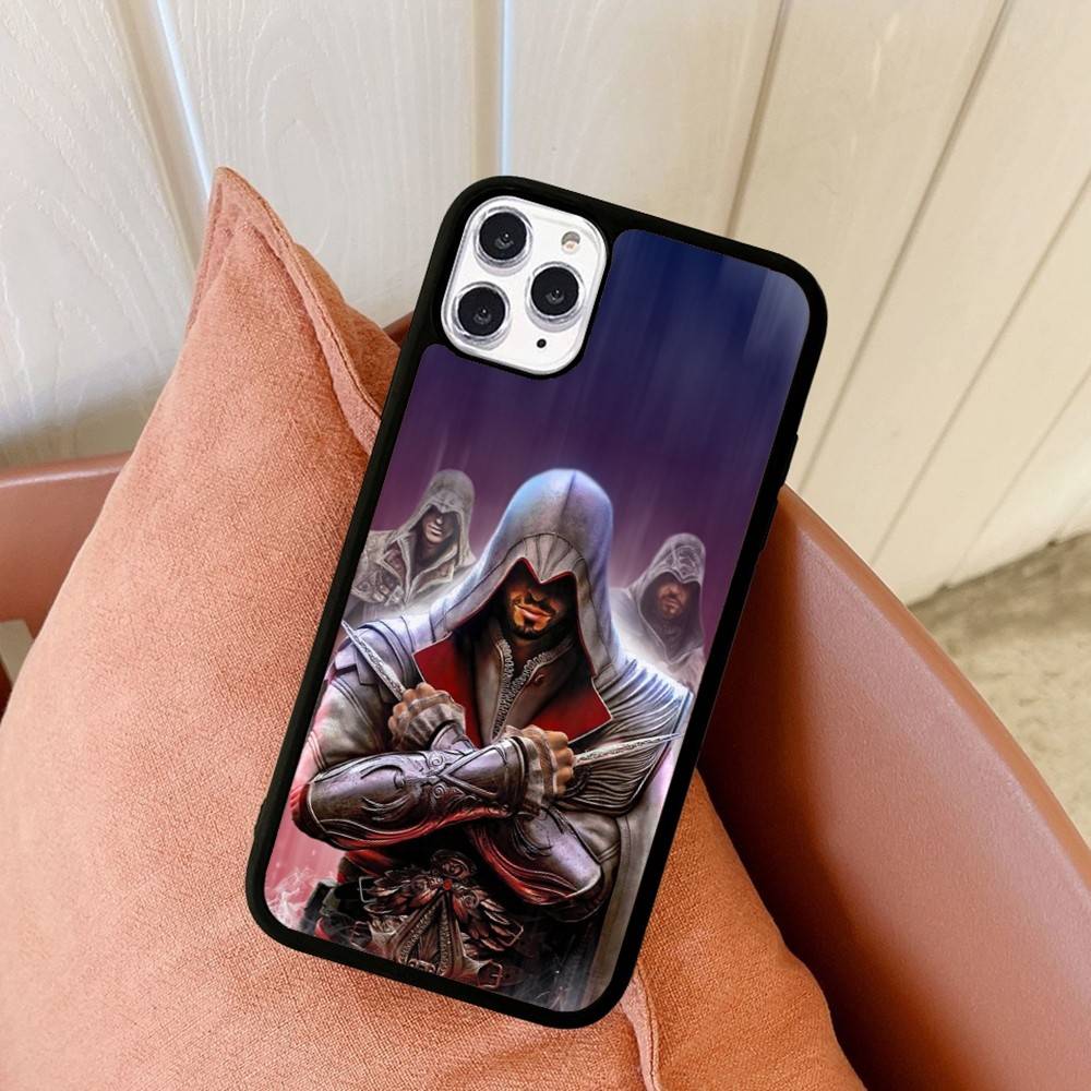 Game A-Assassins C-Creed For IPhone 11 12 13 14 15 16 17 Pro Max Plus TPU+PC Shockproof Back Phone Cases