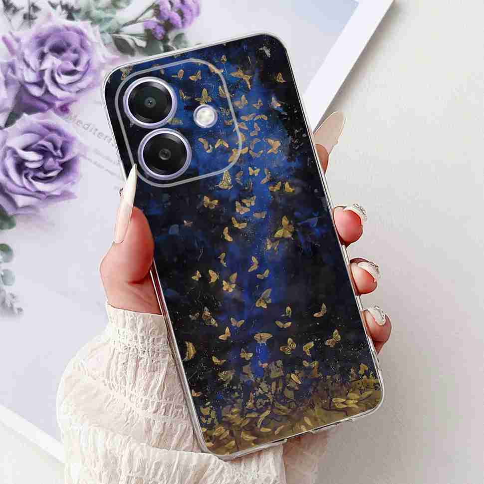 For Oppo A3 4G CPH2669 Funda Popular Painted Soft Silicone Phone Case For Oppo A3X A3 X 5G CPH2681 Back Cover Casing