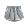 RAKUKOU Women's Shorts, Cotton Blend, Sports Shorts, Summer, With Pockets, Casual Wear, Soft, Breathable, Stretchy, Sweat Absorbent, Quick Drying,
