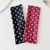 Retro Adjustable Polka Dot Headband Elastic Y2K Yoga Elastic Hair Band Anti Sweat Supporter Gear Sport Headscarf Photo Props